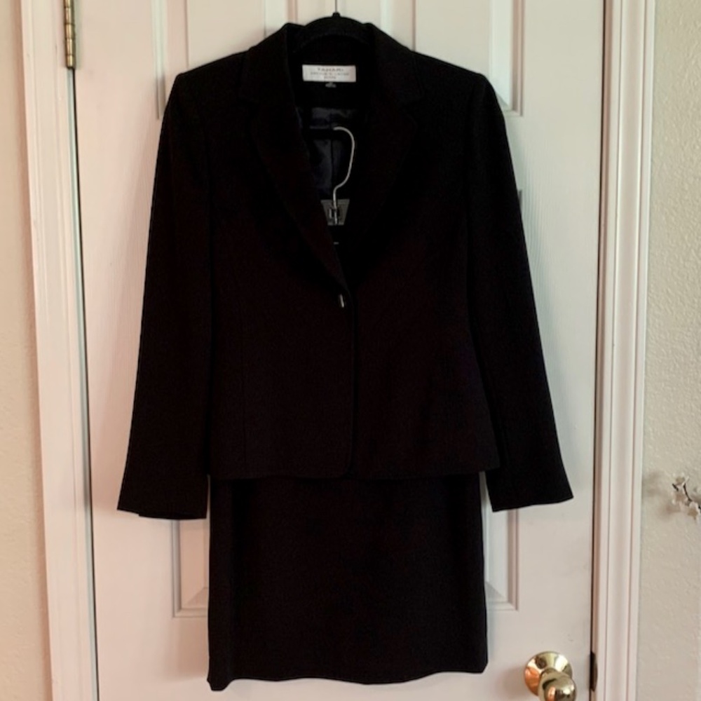 Tahari ASL Suit with Blazer and Skirt Size 2P